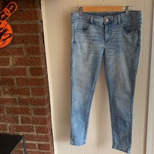 American Eagle super skinny low rise jeggings